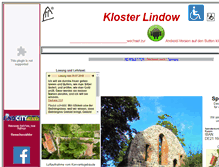 Tablet Screenshot of kloster-lindow.de